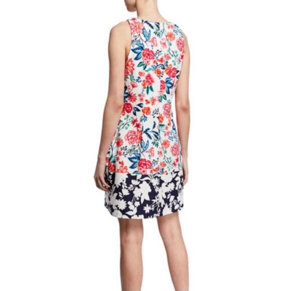 Eliza J Floral Embroidered A Line sleeveless Dress - Picture 2 of 10